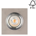 Upotettava LED-valo VITAR 1xGU10/5W/230V betoni - FSC-sertifioitu