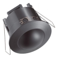 Upotettava liiketunnistin PIR 360° 500W/230V musta