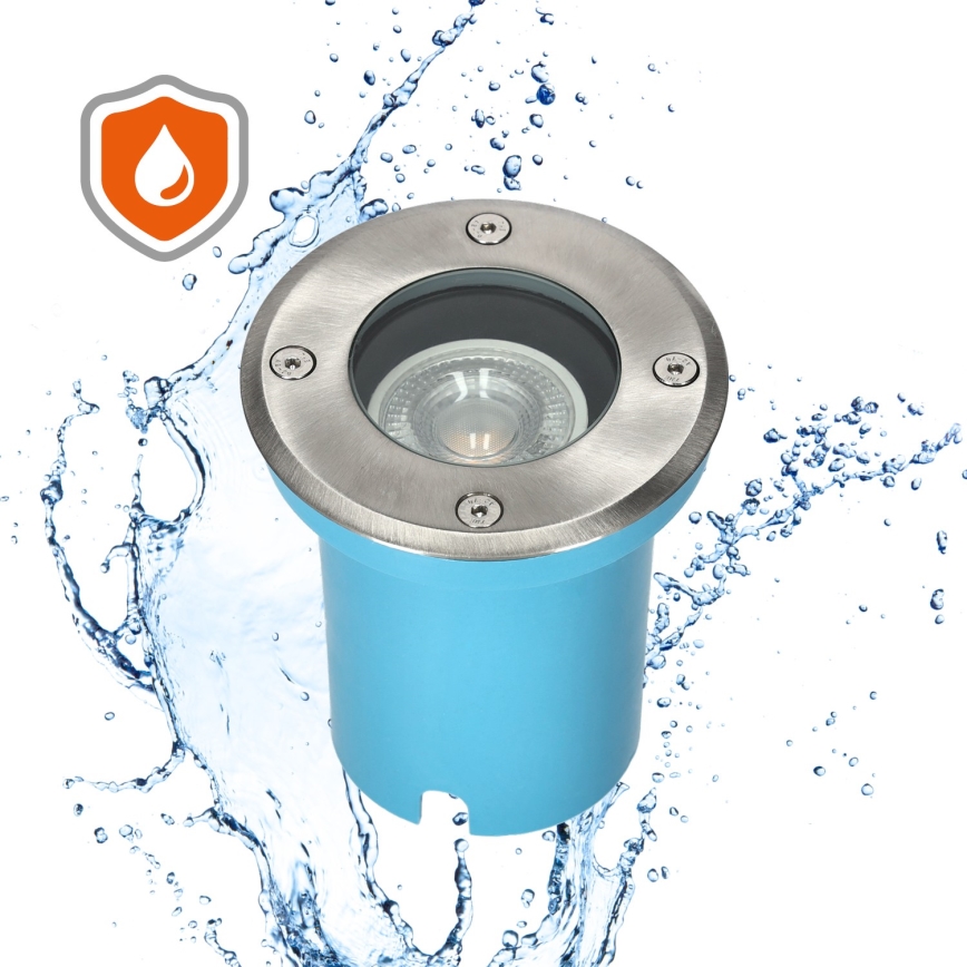 Upotettava valaisin ulkokäyttöön ENTRADA2 1xGU10 / 50W / 230V IP65