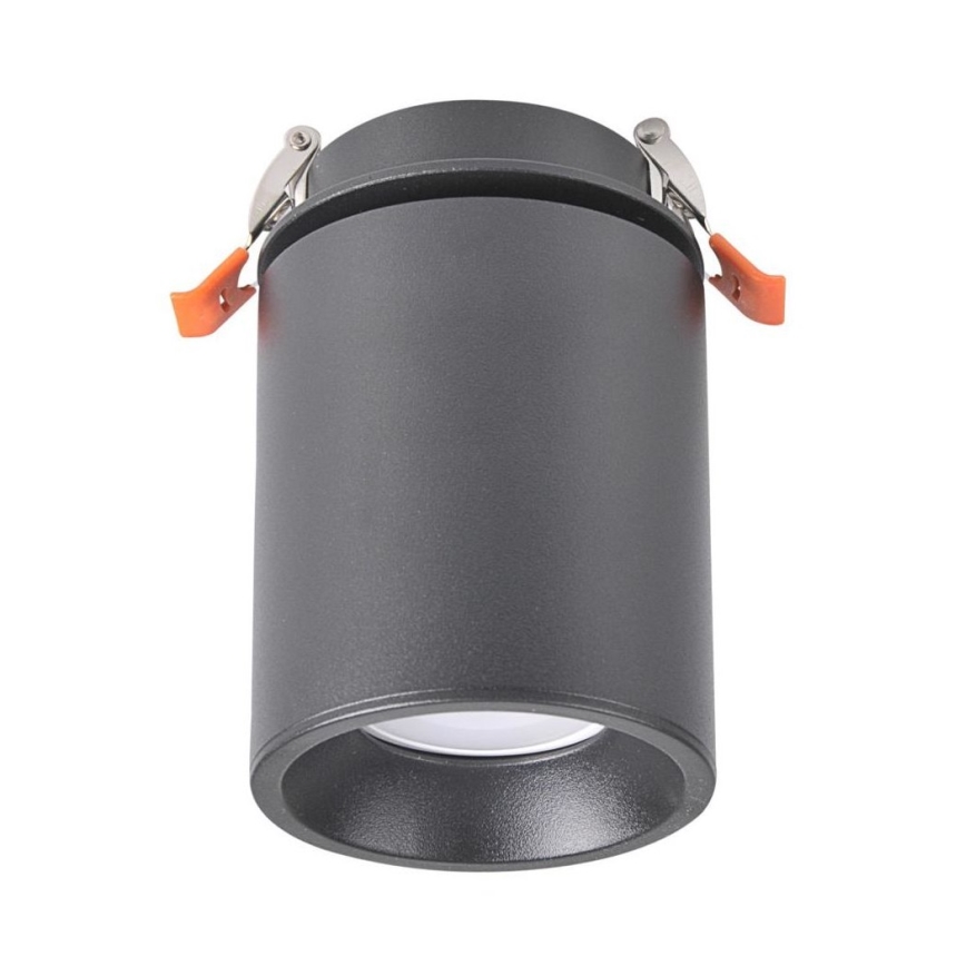 Upotettu kohdevalo HARON 1xGU10/10W/230V musta