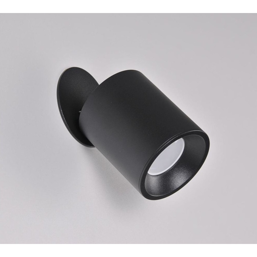 Upotettu kohdevalo HARON 1xGU10/10W/230V musta