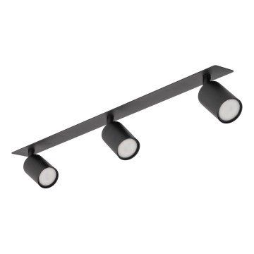 Upotettu kohdevalo NEX 3xGU10/10W/230V musta