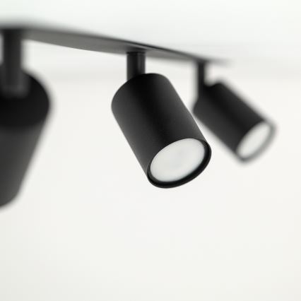 Upotettu kohdevalo NEX 3xGU10/10W/230V musta