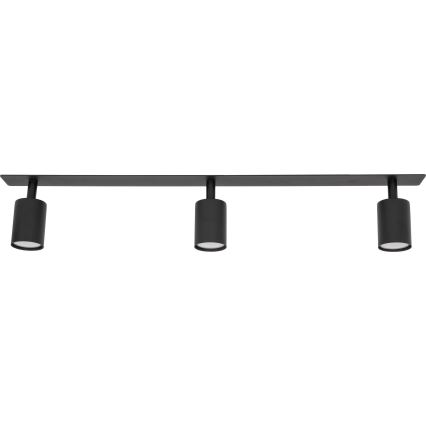 Upotettu kohdevalo NEX 3xGU10/10W/230V musta