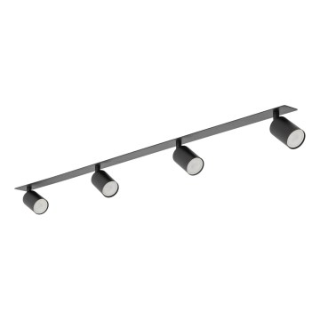 Upotettu kohdevalo NEX 4xGU10/10W/230V musta