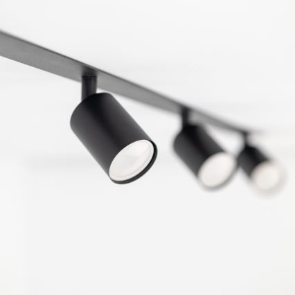 Upotettu kohdevalo NEX 4xGU10/10W/230V musta