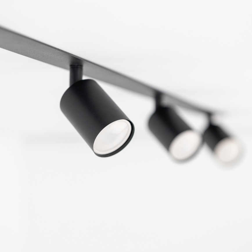 Upotettu kohdevalo NEX 4xGU10/10W/230V musta