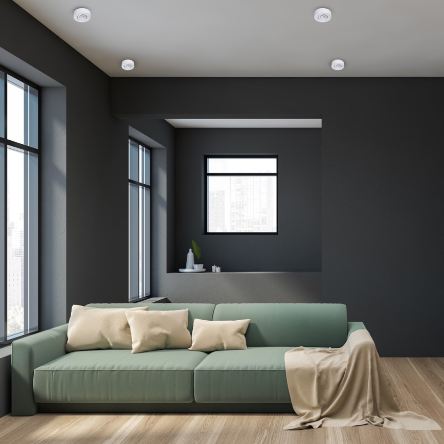 Upotettu kohdevalo NUSA 1xGU5,3/MR16/50W/12V pyöreä valkoinen