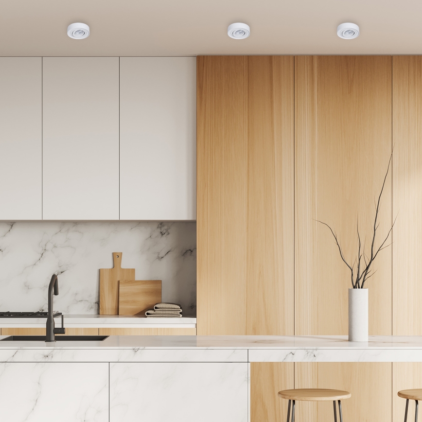 Upotettu kohdevalo NUSA 1xGU5,3/MR16/50W/12V pyöreä valkoinen