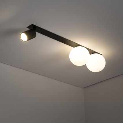 Upotettu kohdevalo VOX 2xG9/8W/230V + 1xGU10/10W musta