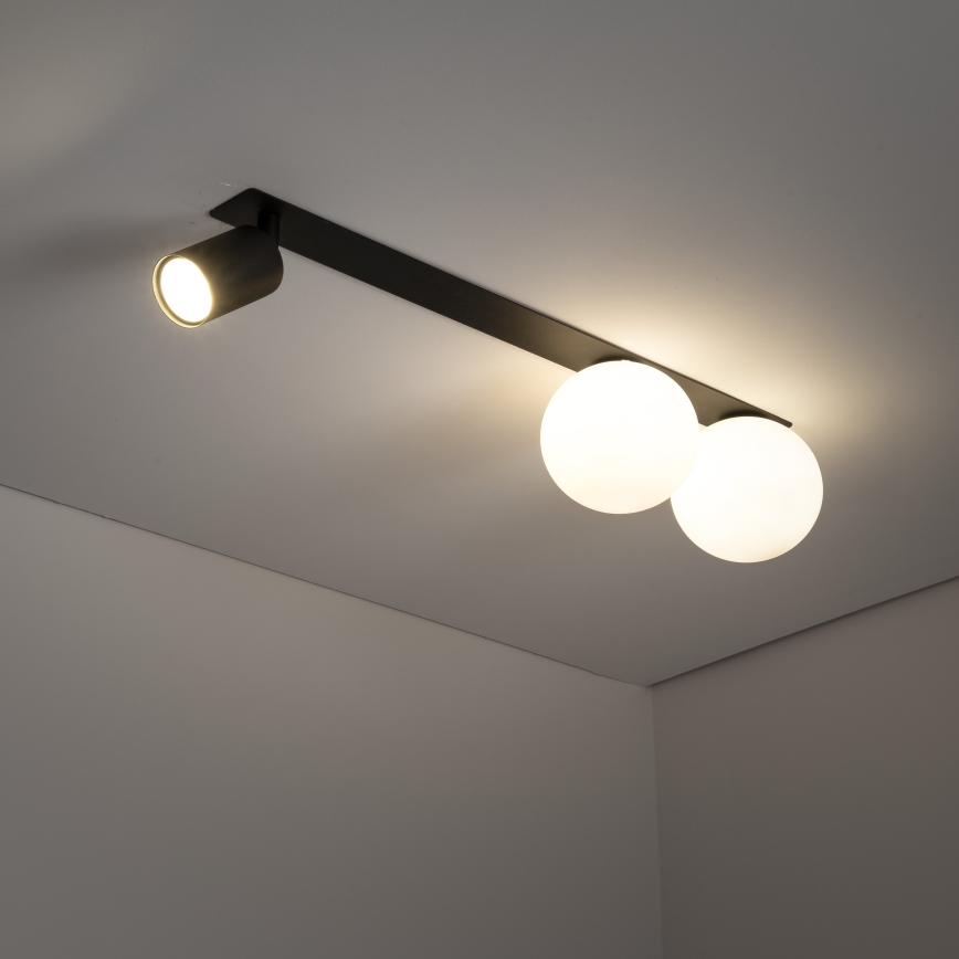 Upotettu kohdevalo VOX 2xG9/8W/230V + 1xGU10/10W musta