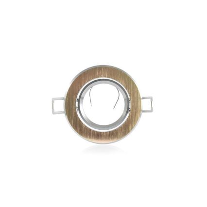 Upotettu valo EAST OPAL 1xGU10/8W/230V halkaisija 8,5 cm kulta