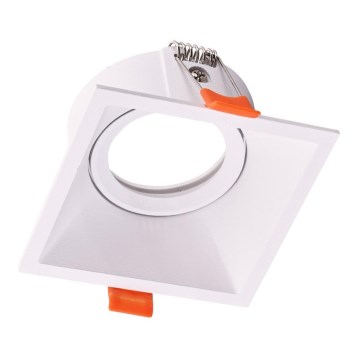 Upotettu valo EYE 1xGU10/25W/230V neliö valkoinen