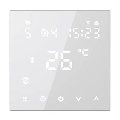 Uppoasennettava termostaatti 230 V, valkoinen, Tuya-yhteensopiva Wi‑Fi