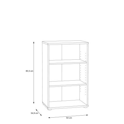 URAN-kirjahylly, artisan-tammi