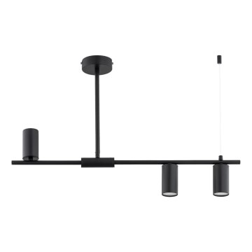 URANOS varrellinen riippuvalaisin 3xGU10/10W/230V musta