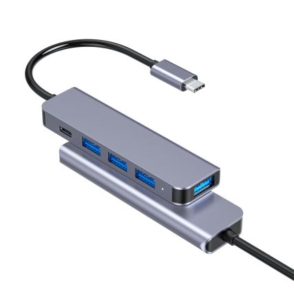 USB-C-hubi 5-in-1 Power Delivery 100 W