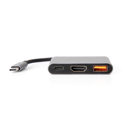 USB hub 3in1 100W HDMI 4K