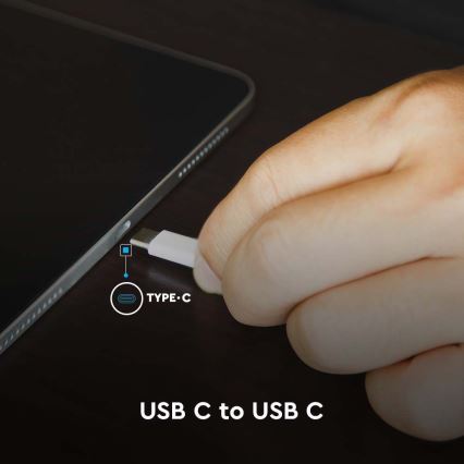 USB-kaapeli TYPE C -liitin LED-näyttö 1m