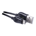 USB-kaapeli USB 2.0 A -liitin / USB B -mikroliitin musta