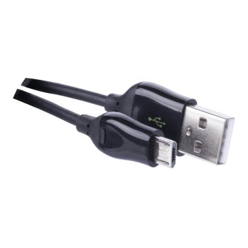USB-kaapeli USB 2.0 A -liitin / USB B -mikroliitin musta