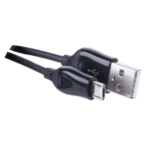 USB-kaapeli USB 2.0 A -liitin / USB B -mikroliitin musta
