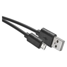 USB-kaapeli USB 2.0 A -liitin / USB B -mikroliitin musta