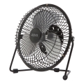 USB-pöytätuuletin 1,75W/5V, halkaisija 18 cm, musta