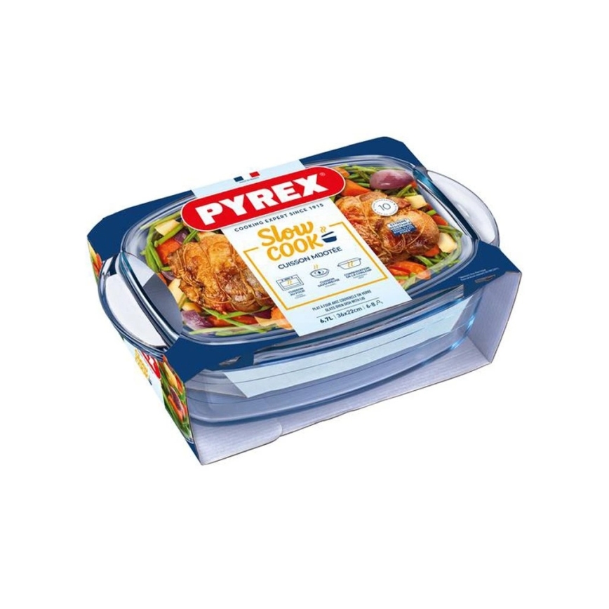 Uunivuoka kannella PYREX 6,7 l