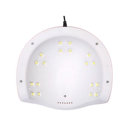UV-kynsilamppu 54W/5V vaaleanpunainen