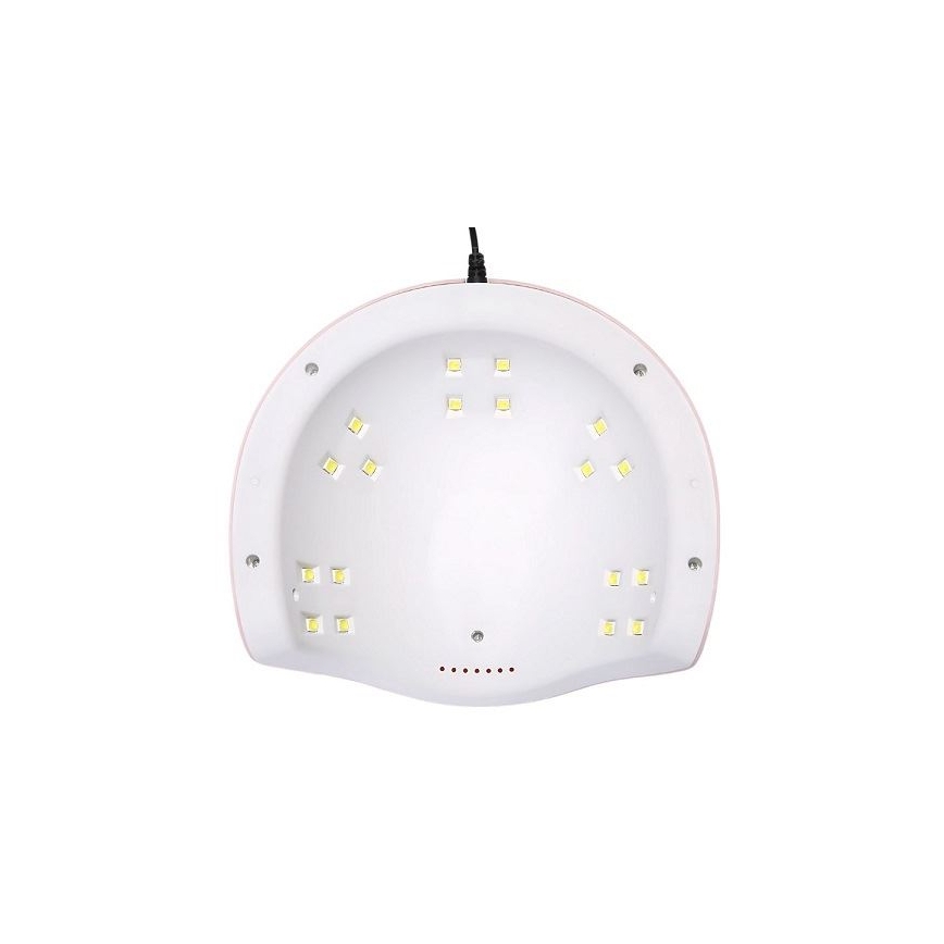UV-kynsilamppu 54W/5V vaaleanpunainen