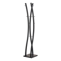 Vaateripustin VALET 179x35 cm musta