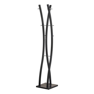 Vaateripustin VALET 179x35 cm musta