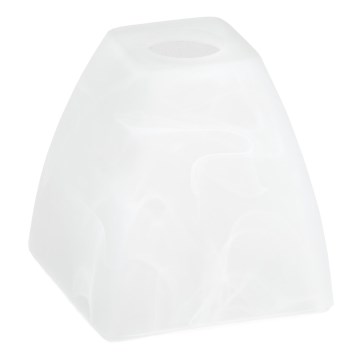 Vaihtokruunu E14 10x13 cm valkoinen