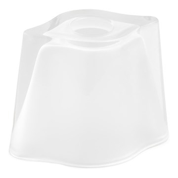 Vaihtokruunu E14 9,5x12 cm valkoinen