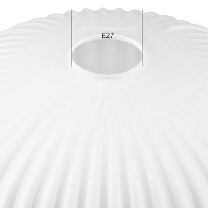 Vaihtokruunu HARMA E27 17x30 cm valkoinen