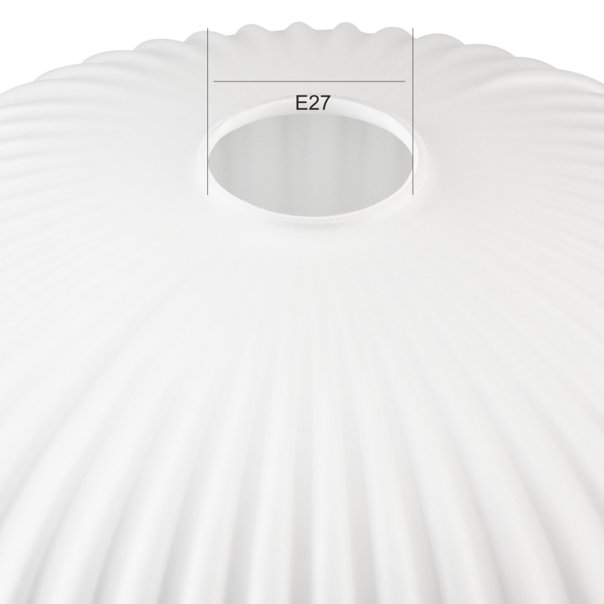 Vaihtokruunu HARMA E27 17x30 cm valkoinen