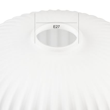 Vaihtokruunu HARMA E27 18x20 cm valkoinen