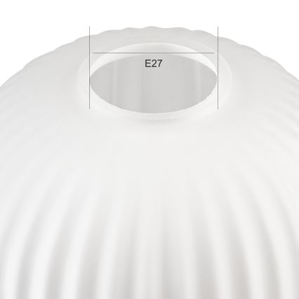 Vaihtokruunu HARMA E27 21x14 cm valkoinen