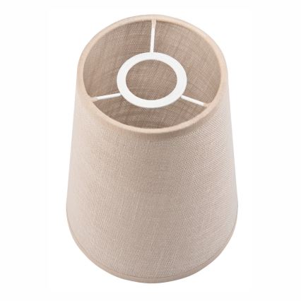 Vaihtovarjostin kattokruunulle ja seinävalaisimelle ANTONIO E14 150x120 mm beige