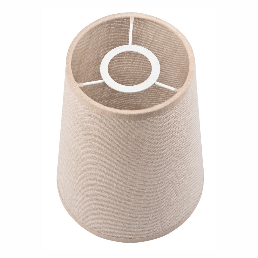 Vaihtovarjostin kattokruunulle ja seinävalaisimelle ANTONIO E14 150x120 mm beige