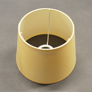 Vaihtovarjostin pöytälamppuun QUEEN E27, halkaisija 19,5 cm, keltainen