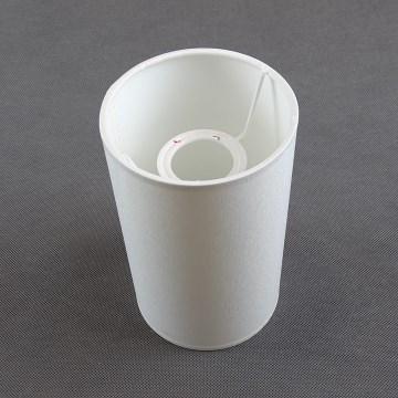 Vaihtovarjostin pöytälamppuun TUBA E27, Ø 12 cm, valkoinen