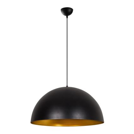 Vaihtovarjostin SIVANI-kaapelikiinnitteiseen riippuvalaisimeen, halkaisija 60 cm, musta/kupari