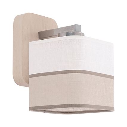 Vaihtovarjostin TONI E27 -seinävalaisimeen, beige/valkoinen