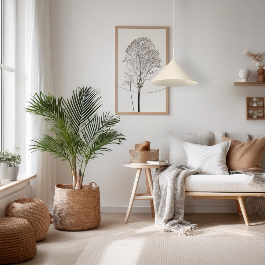 Vaijerilla ripustettava CAPITAL-riippuvalaisin 1xGX53/15W/230V, Ø 46 cm, kermanvärinen