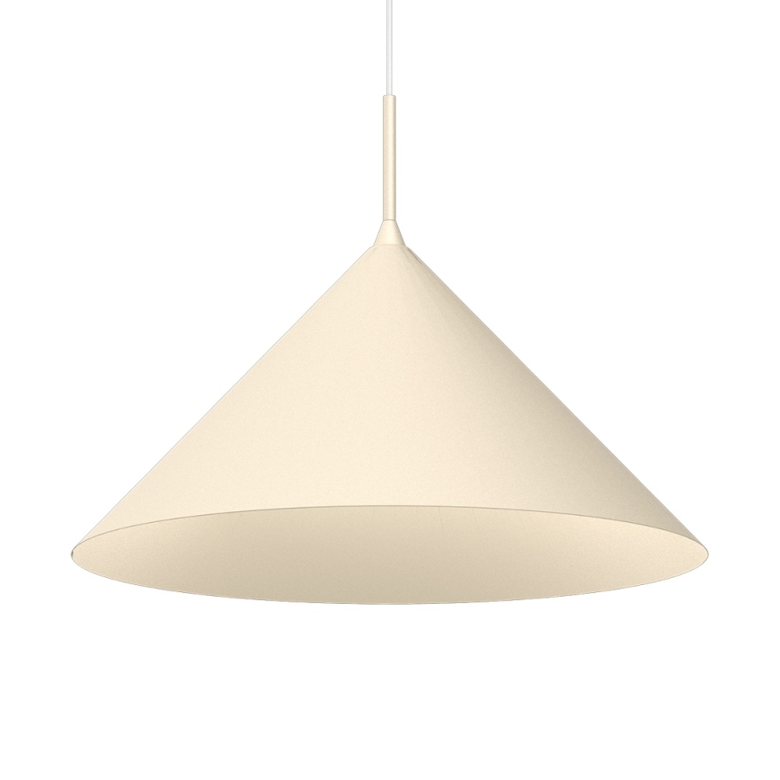 Vaijerilla ripustettava CAPITAL-riippuvalaisin 1xGX53/15W/230V, Ø 46 cm, kermanvärinen