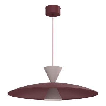 Vaijerilla ripustettava MISTIC-riippuvalaisin 1xGX53/15W/230V, viininpunainen