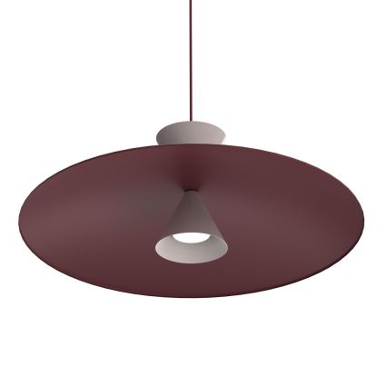 Vaijerilla ripustettava MISTIC-riippuvalaisin 1xGX53/15W/230V, viininpunainen