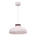 Vaijerilla ripustettava riippuvalaisin BASCA 1xE27/15W/230V kerma/burgundi